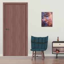 Двери Standart эко шпон дуб классический глухие в интерьере